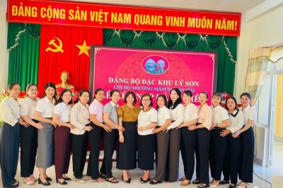 Sáng ngày 2/9 Chi bộ Trường Mầm non An Hải tổ chức lễ kết nạp Đảng viên mới cho 3 đồng chí.