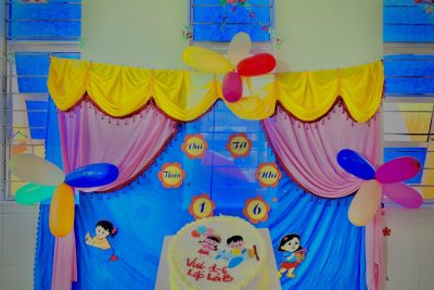 Tổ chức tết thiếu nhi cho bé tại nhóm lớp
