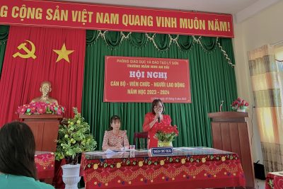 HỘI NGHỊ CÁN BỘ-VIÊN CHỨC-NGƯỜI LAO ĐỘNG, NĂM HỌC 2023-2024
