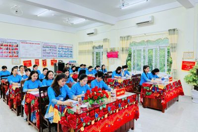 Trường MN An Hải tổ chức Hội nghị Viên chức và người lao động năm học 2025-2026